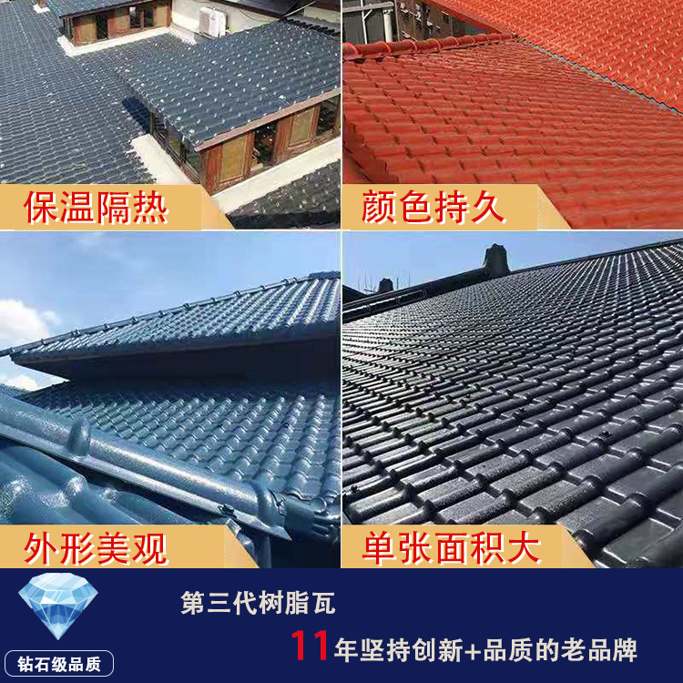 厂家直销合成树脂瓦